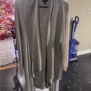 Apt. 9 Women's Gray Cardigan Sweater